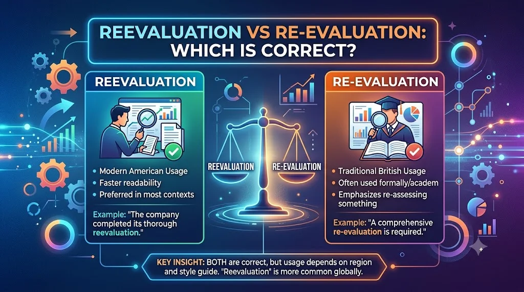 Reevaluation vs Re-evaluation: Which Is Correct?