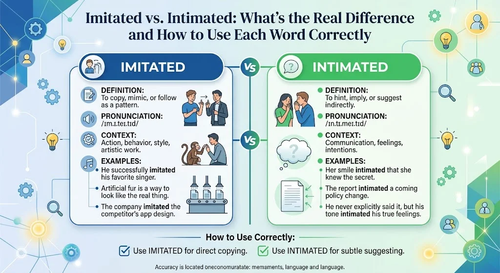 The Noun Form: "Imitation"