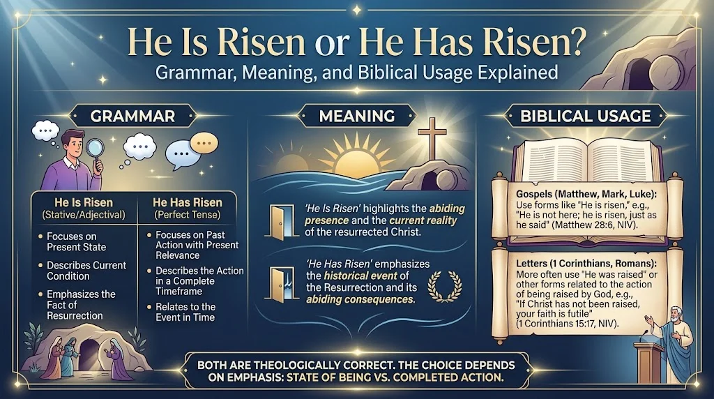 What Does "He Has Risen" Mean?