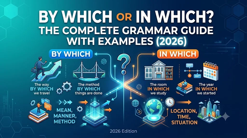 When to Use "By Which"