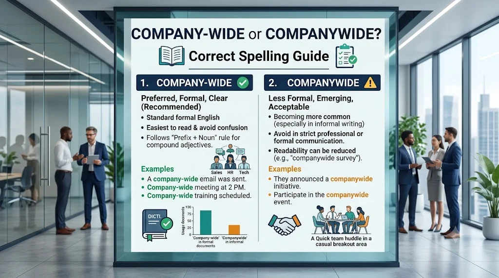 Why Is "Company-Wide" Hyphenated? The Grammar Explained