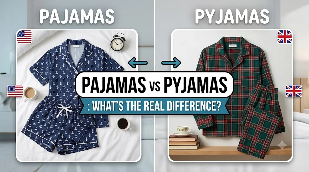 Pajamas vs Pyjamas: What's the Real Difference?